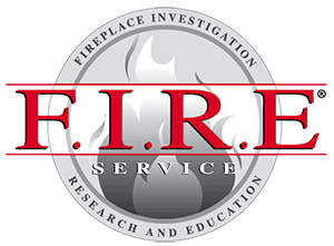 FIRE Logo (Fireplace Investigation Research and Education)-We are certified