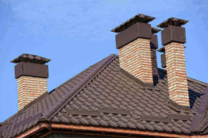 chimneys on a roof - Arlington TX Dallas TX - Black Velvet Chimney