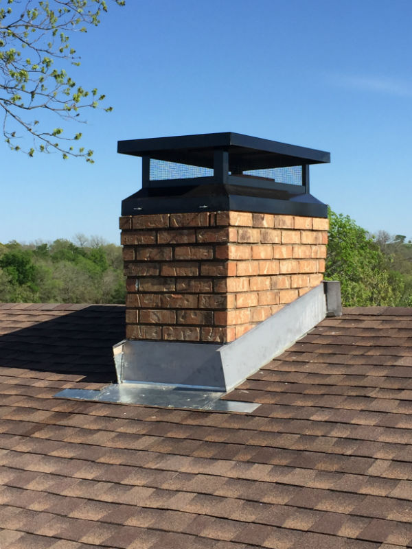 chimney cap hip and ridge - dallas fort worth tx-black velvet chimney black chimney cap