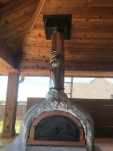Outdoor Kitchen Image - Arlington TX Dallas TX - Black Velvet Chimney