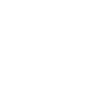 Graphic fireplace with fire surrounded by bricks